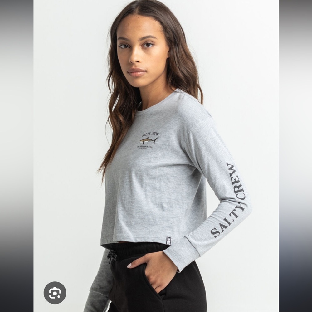 Salty Crew Crop Long Sleeve